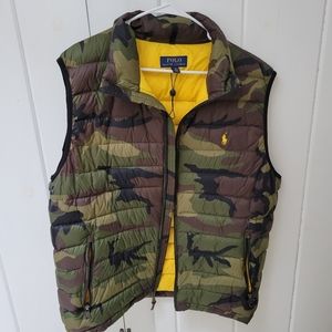 Polo Ralph Lauren Men's Camo Packable Puffer Vest